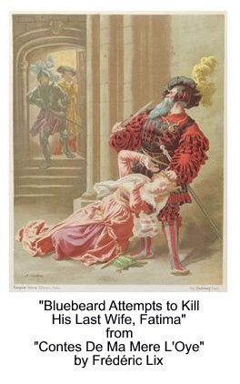 Bluebeard Prepares to Kill His Wife by Lix