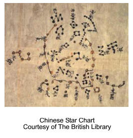 Chinese Star Map courtesy of British Library