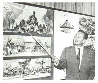 Disney showing concepts of Disneyland