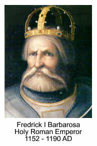 Frederick I Barbarosa, Holy Roman Emperor