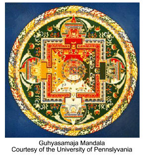 Guhyasamaja Mandala courtesy of the University of Pennsylvania