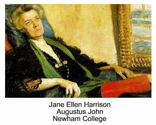 Jane Ellen Harrison by Augustus Johh, Newham College