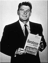 Ronald Reagan selling Borax