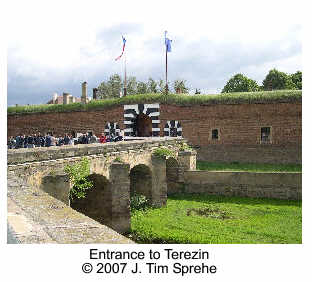 Entrance to Terezin