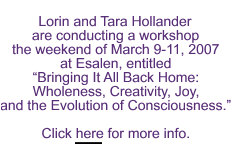 Hollander Workshop Event
