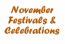 November Festivals and Celebrations