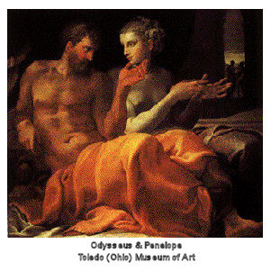 Odysseus & Penelope, Toledo Ohio Museum of Art