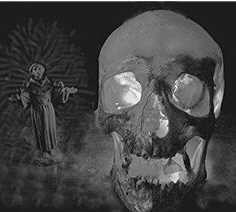 Skull and St Francis